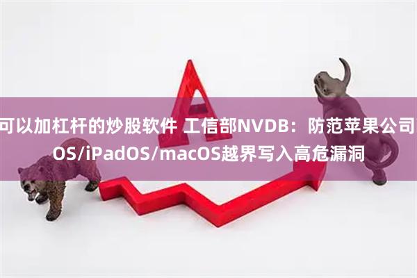 可以加杠杆的炒股软件 工信部NVDB：防范苹果公司iOS/iPadOS/macOS越界写入高危漏洞